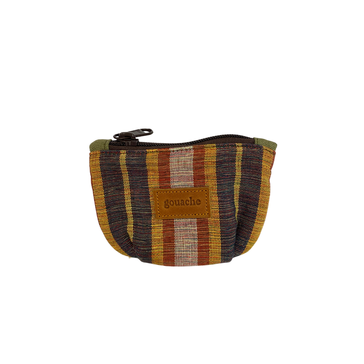 Gouache Indigenous Weaves & Canvas Coin Purse