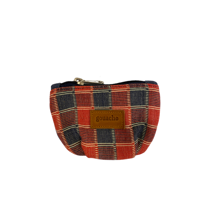 Gouache Indigenous Weaves & Canvas Coin Purse