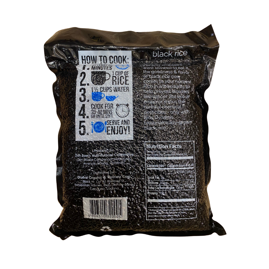 GlowCorp Bios Dynamis Certified Organic Rice