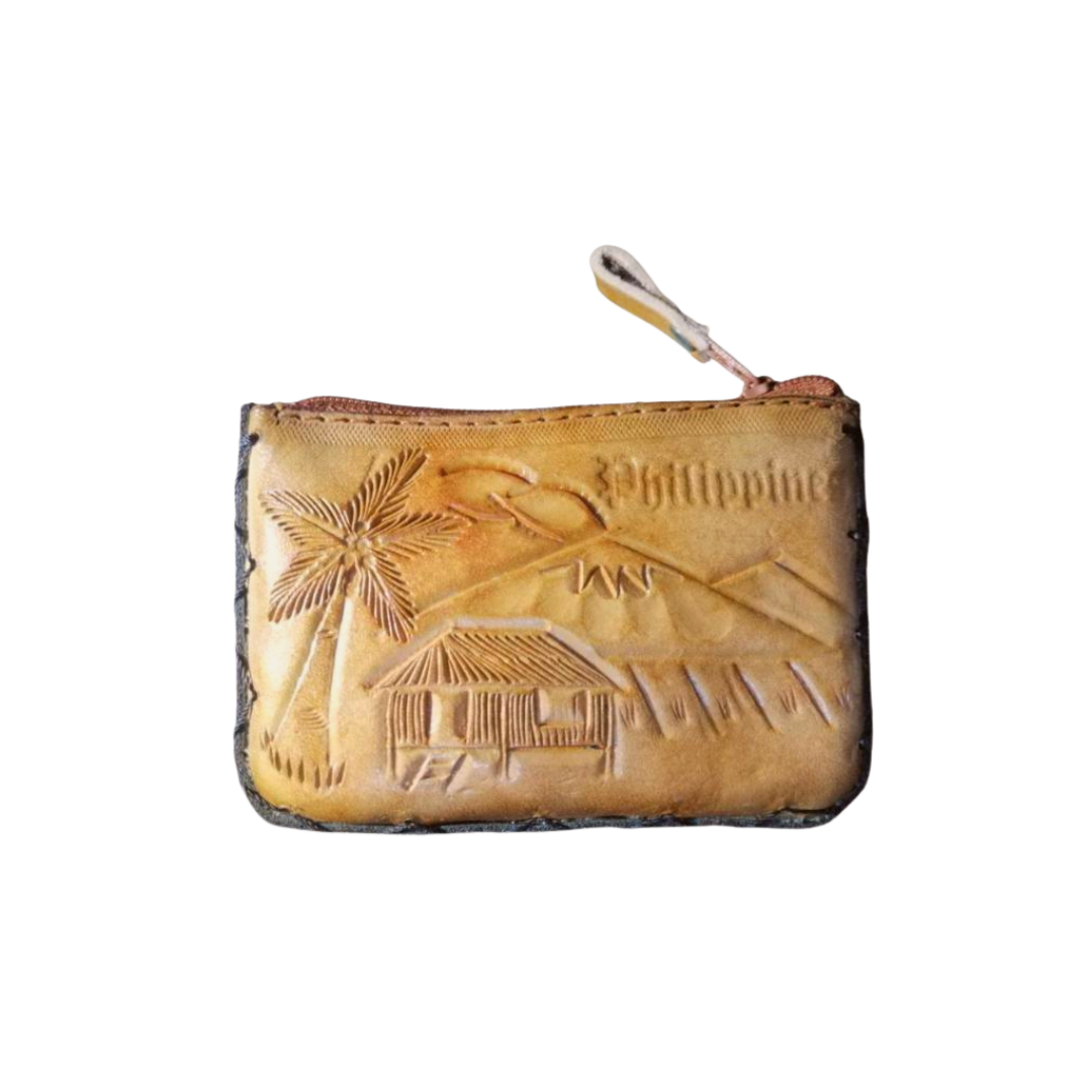 Anica Smoked Leather Coin Purse