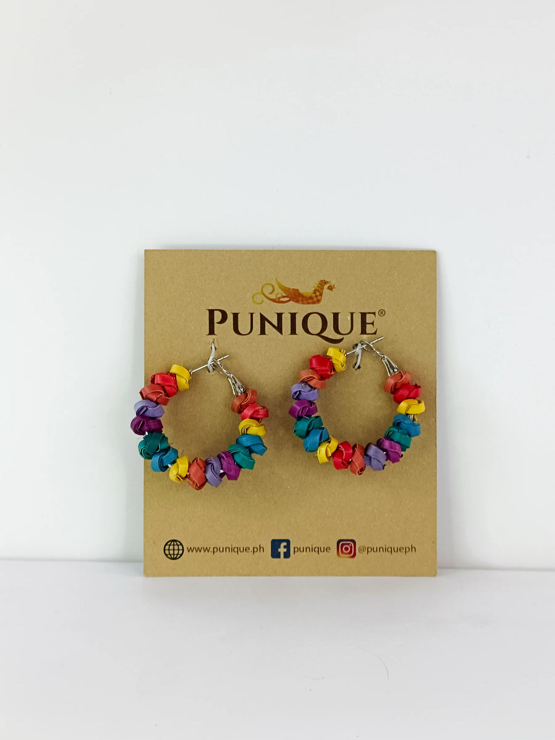 Punique Juana Butil Loop Earrings