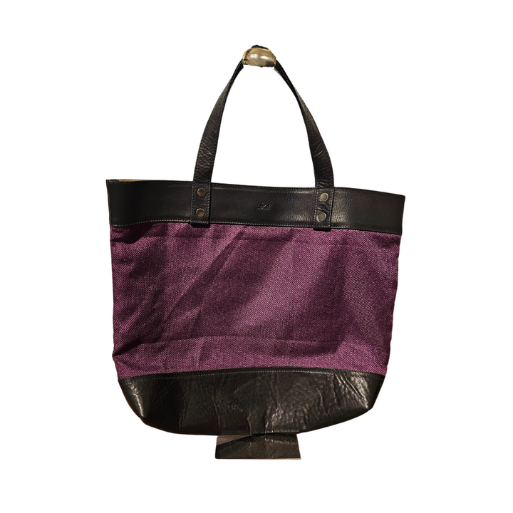 LoKal Crafts Manila Penelope Leather/Jute Tote