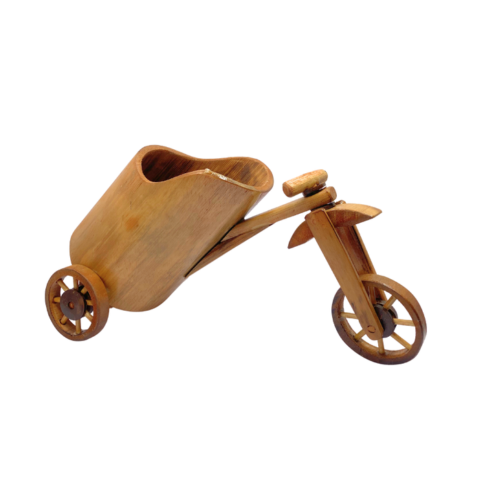 Roots Sorsogon Bamboo Bicycle Wine Bottle Holder