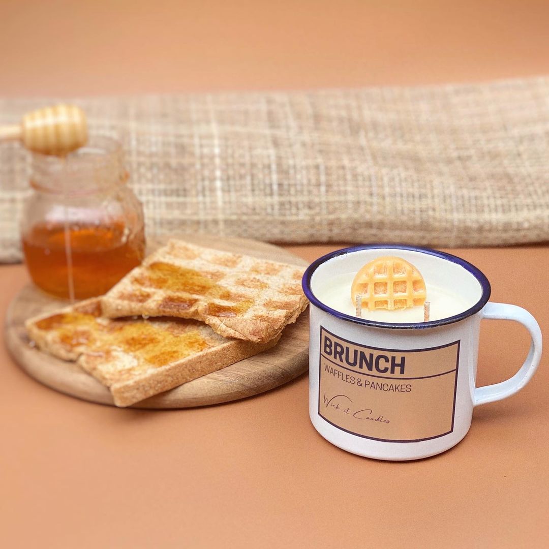 Wick It! Candles Brunch (Waffles/Pancakes) Scented Candle