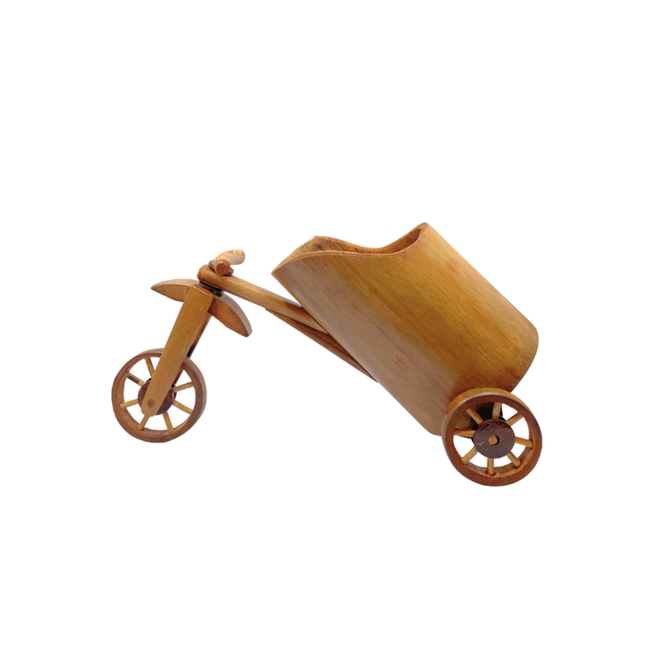 Roots Sorsogon Bamboo Bicycle Wine Bottle Holder