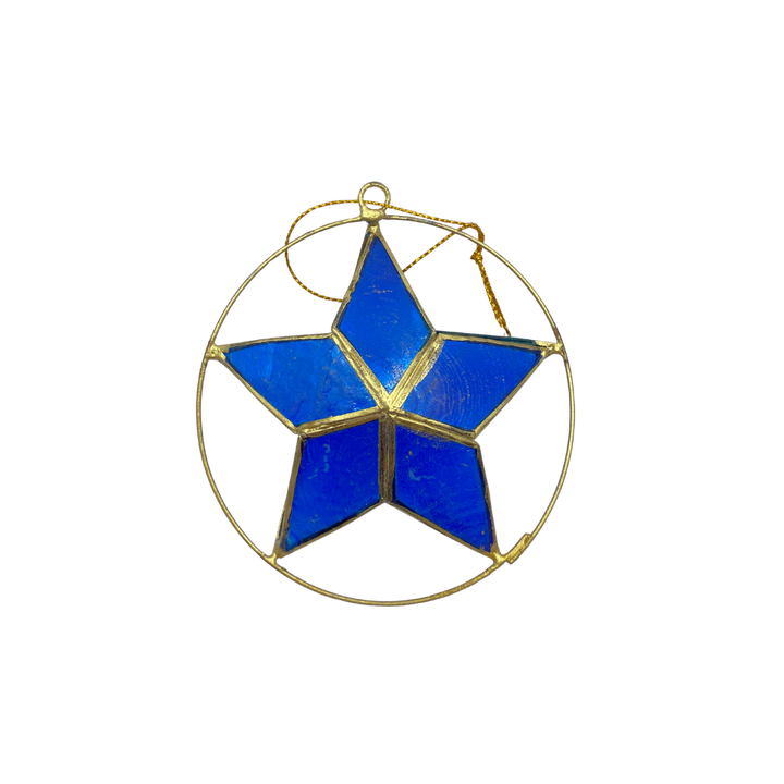 Capiz Star Ornament