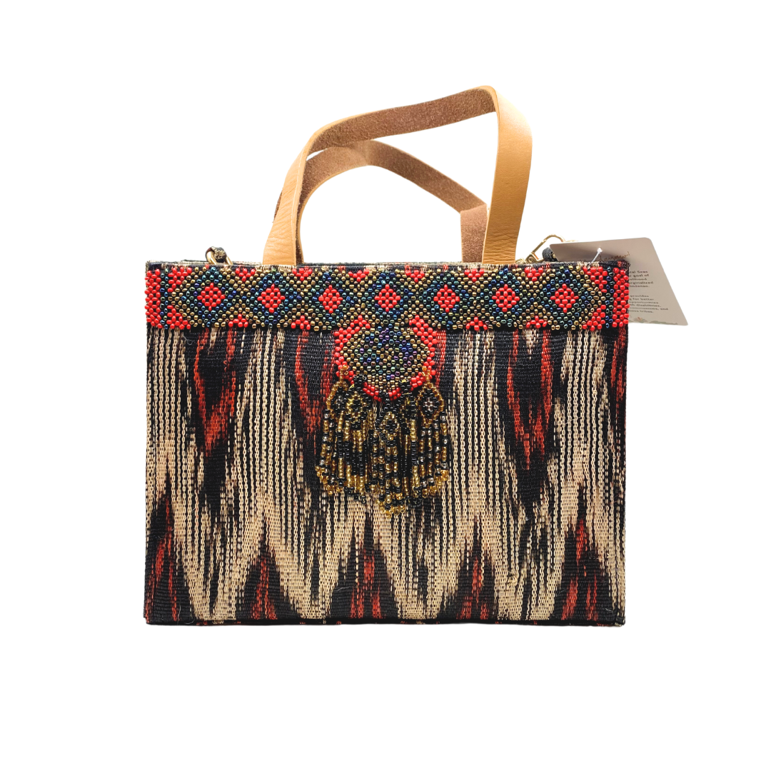 Crystal Seas T'nalak Tote