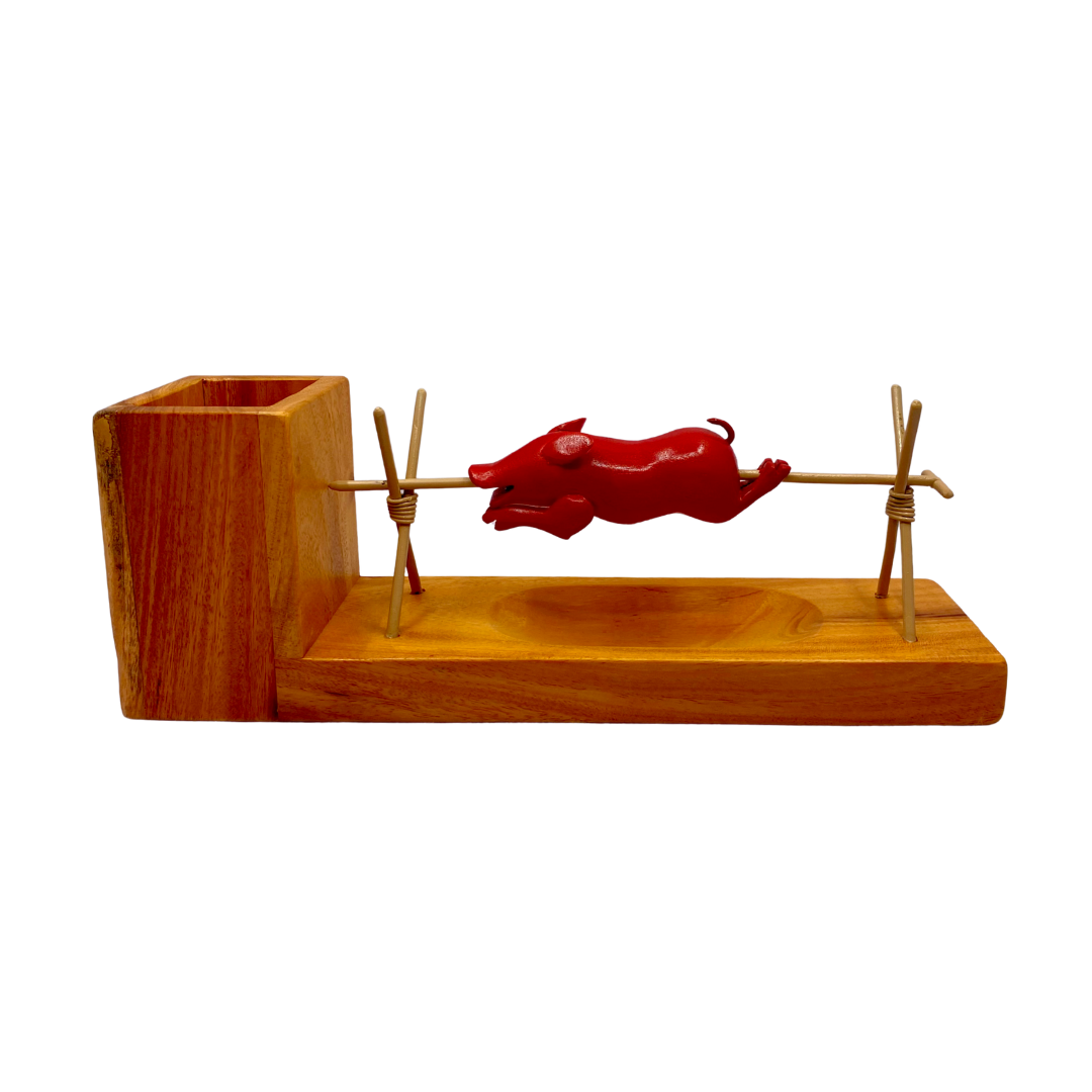 Lechon Desk Organizer