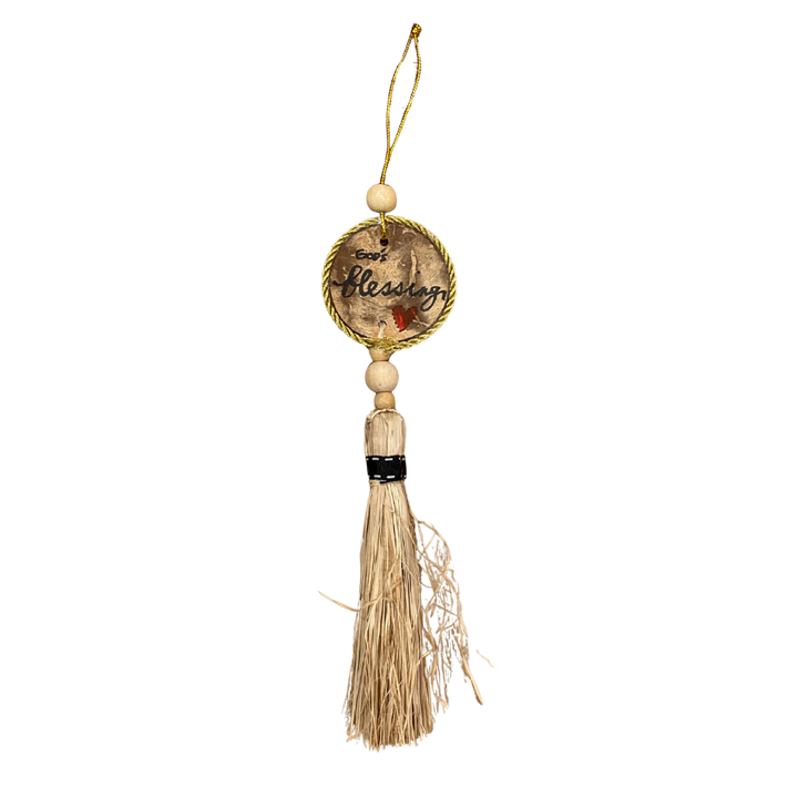 Roots Sorsogon Collection Coconut Ornament with Tassel