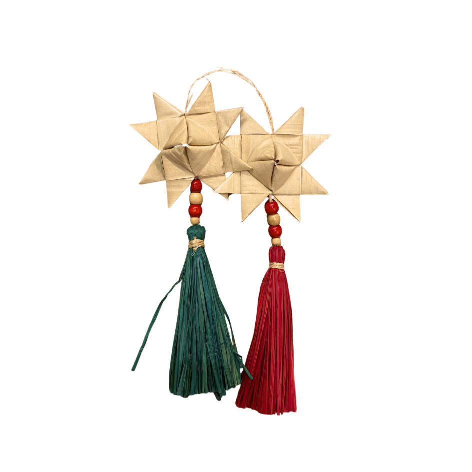 Roots Sorsogon Collection Star Ornament with Tassel