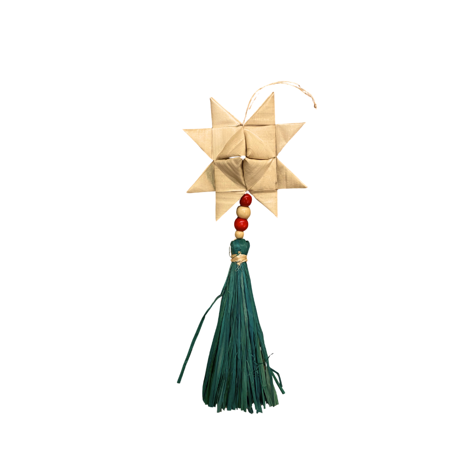 Roots Sorsogon Collection Star Ornament with Tassel