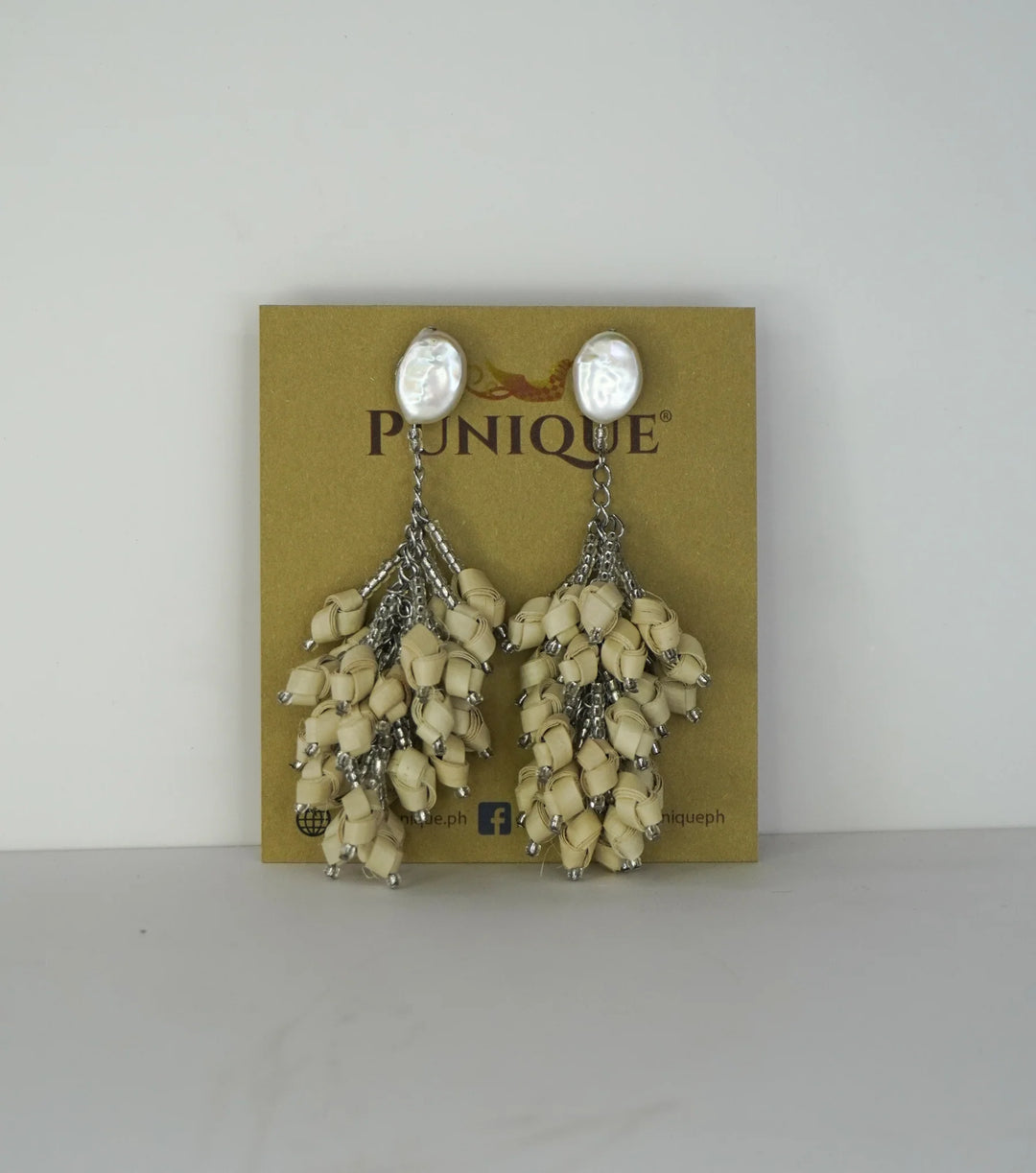 Catriona with Baroque Pearl Earrings