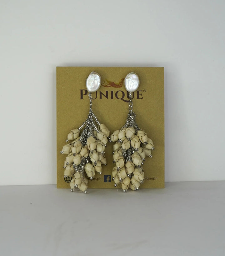 Catriona with Baroque Pearl Earrings