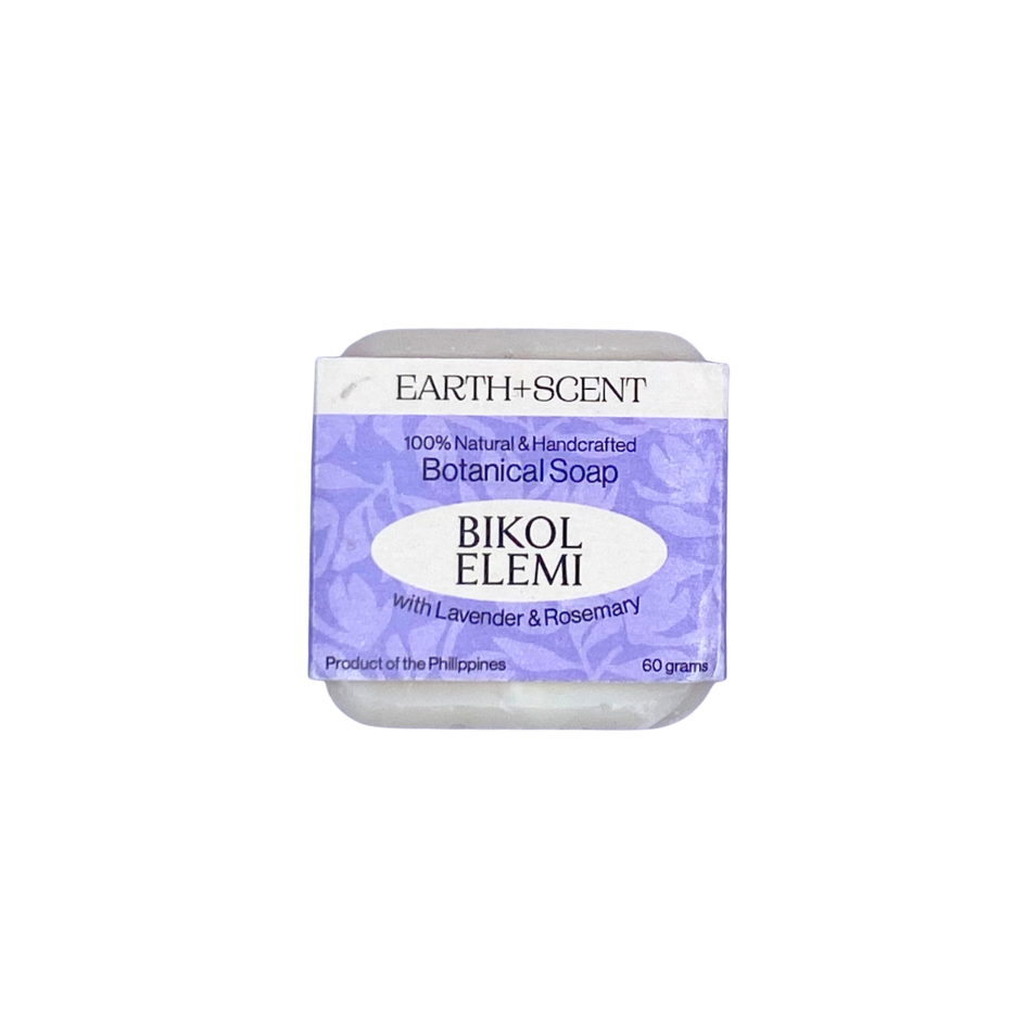 Earth+Scent Bikol Elemi with Lavender & Rosemary Botanical Soap