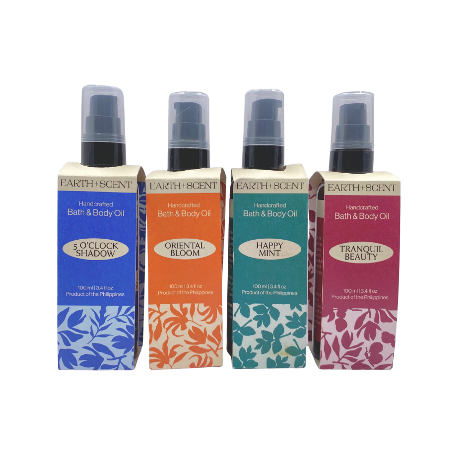 Earth+Scent Bath & Body Oil 5 O'Clock Shadow