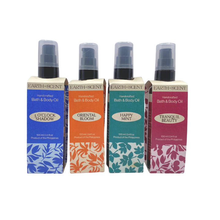 Earth+Scent Bath & Body Oil 5 O'Clock Shadow