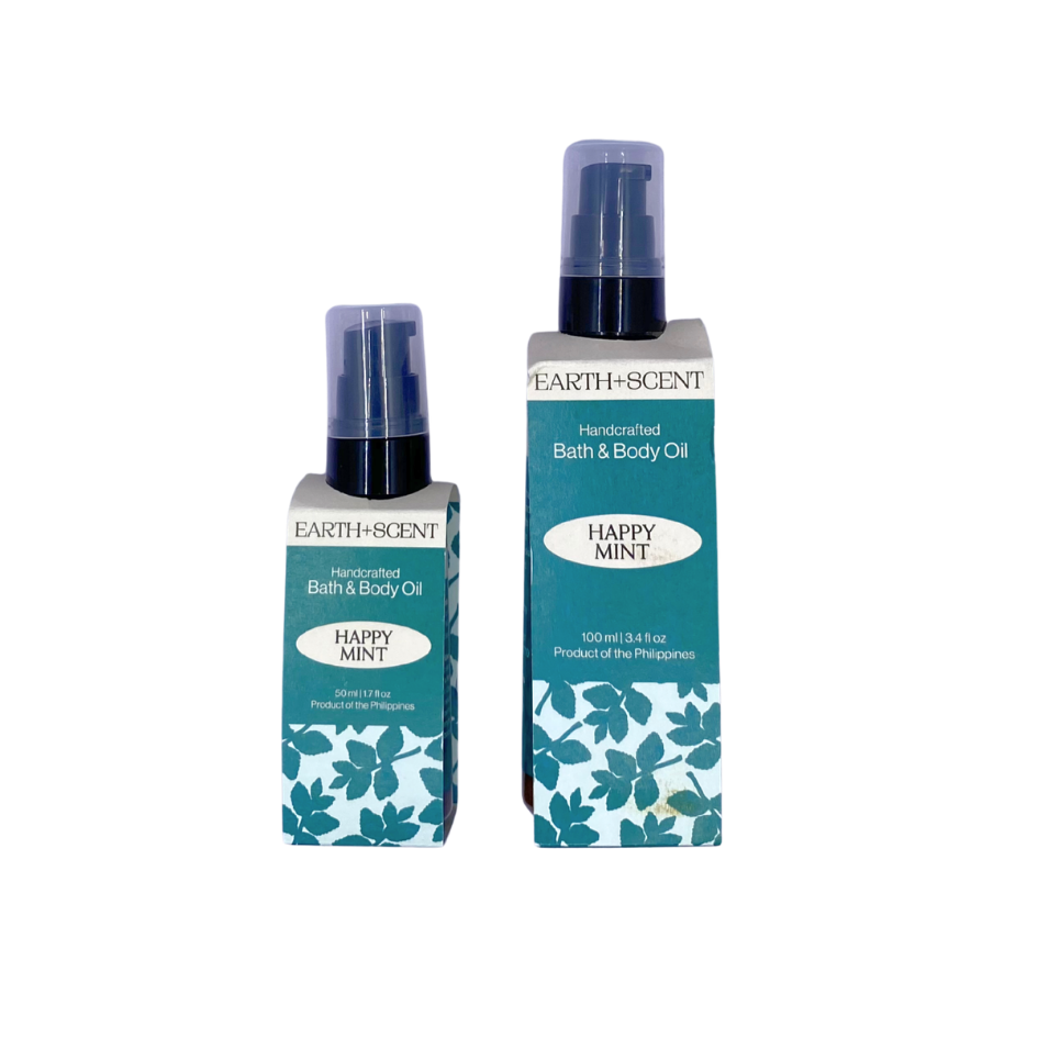 Earth+Scent Bath & Body Oil Happy Mint