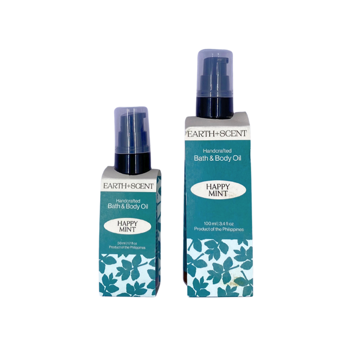Earth+Scent Bath & Body Oil Happy Mint