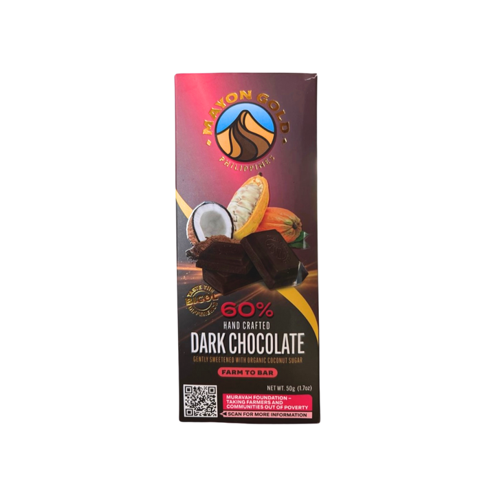 Mayon Gold Premium Dark Chocolate Bar