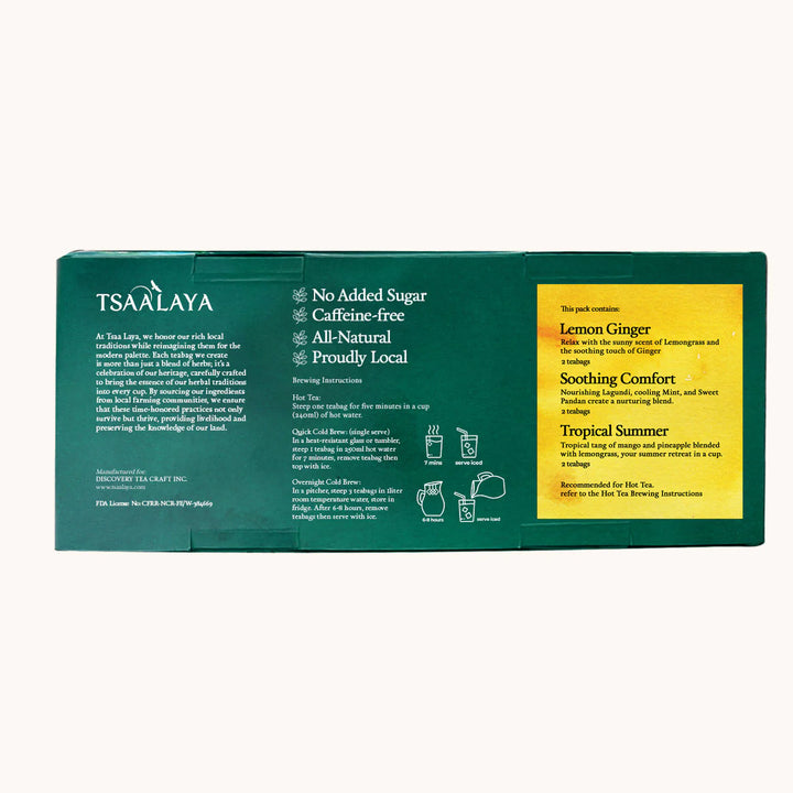 Tsaa Laya Hot Tea Collection