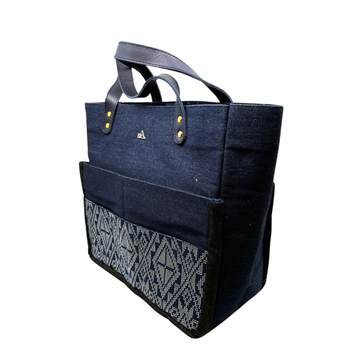 Vesti Everyday Denim & Yakan Tote Bag