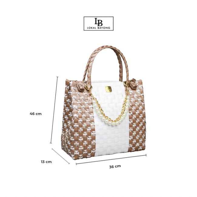 Lokal Bayong Alta Illuminada Hand-Woven Handbag