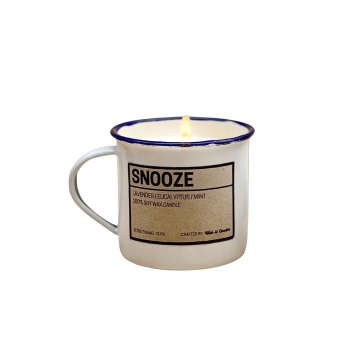 Wick It! Candles Snooze (Lavender/Eucalyptus/Mint) Scented Candle