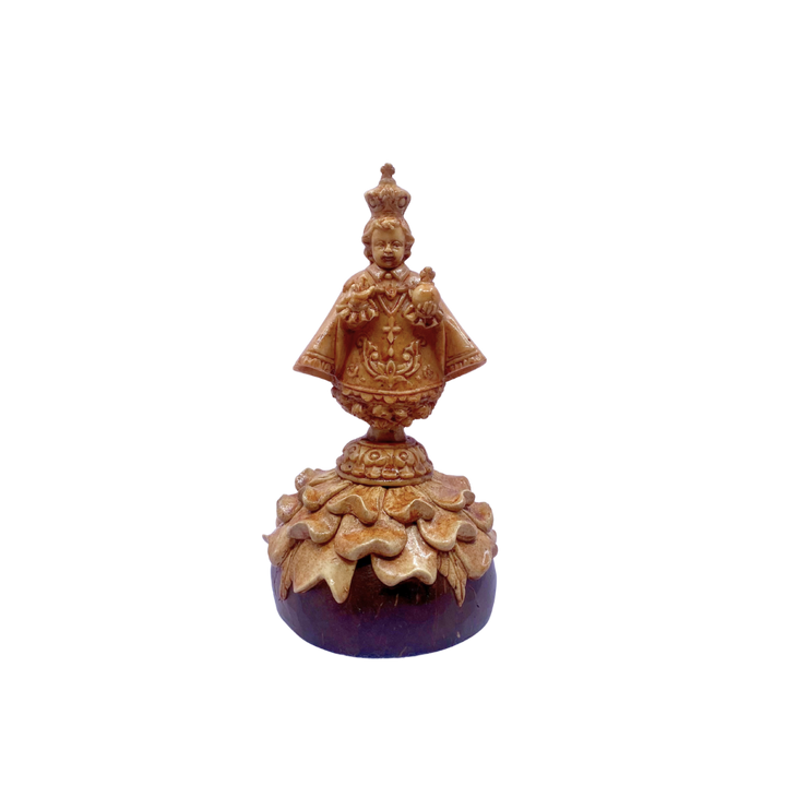 Roots Sorsogon Collection Hand-Sculpted Coconut Santo Niño