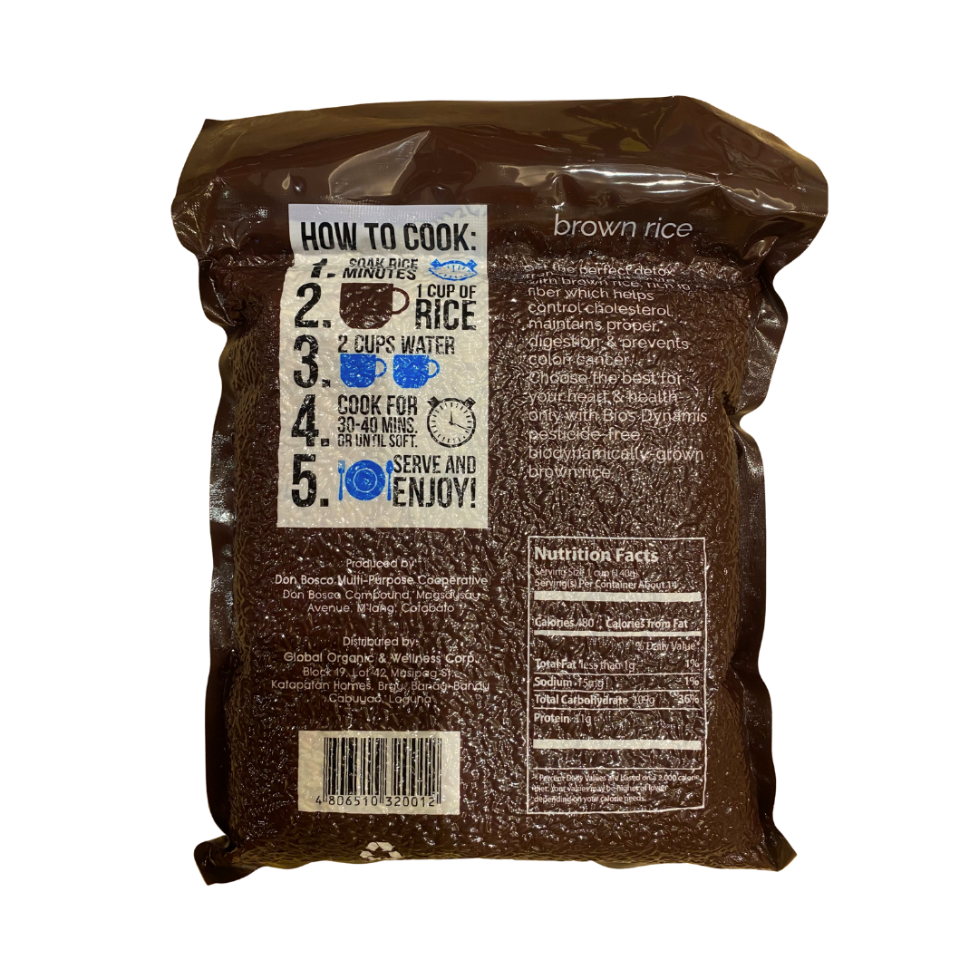 GlowCorp Bios Dynamis Certified Organic Rice
