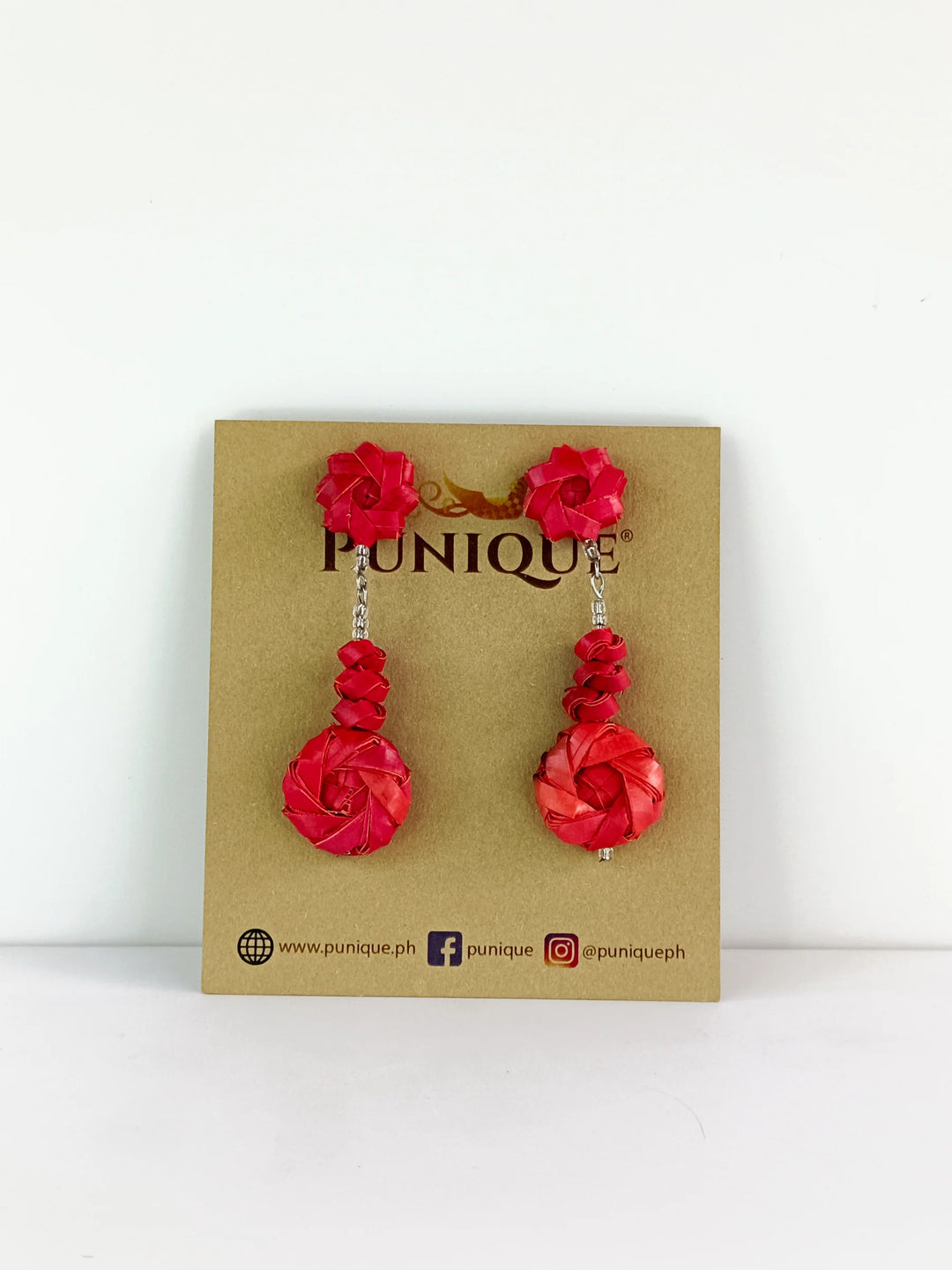 Punique Dewberry Dangler Earrings