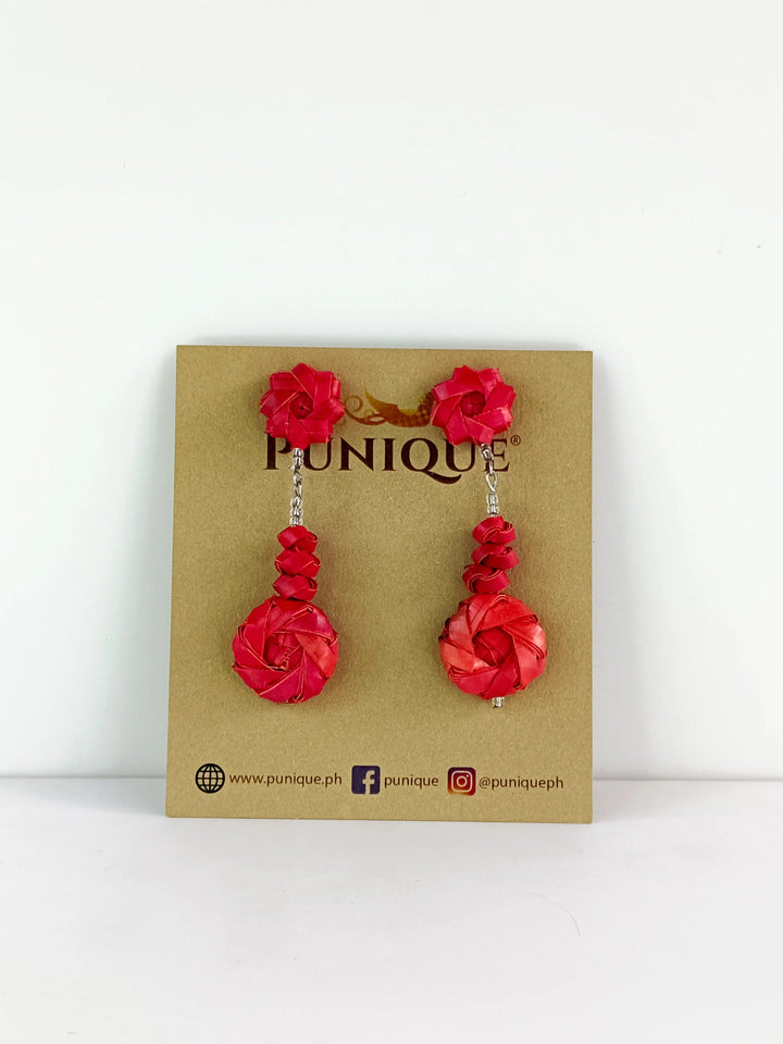 Punique Dewberry Dangler Earrings