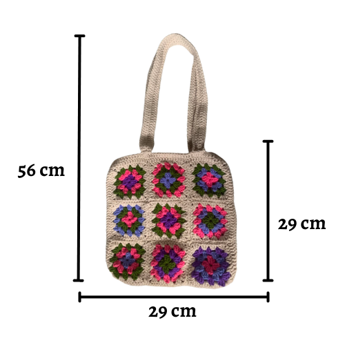 Hirayarn Crocheted Tote Bag
