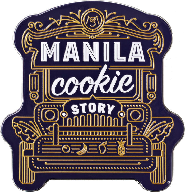 Manila Cookie Story Medium Jeepney Cookie Gift Tin