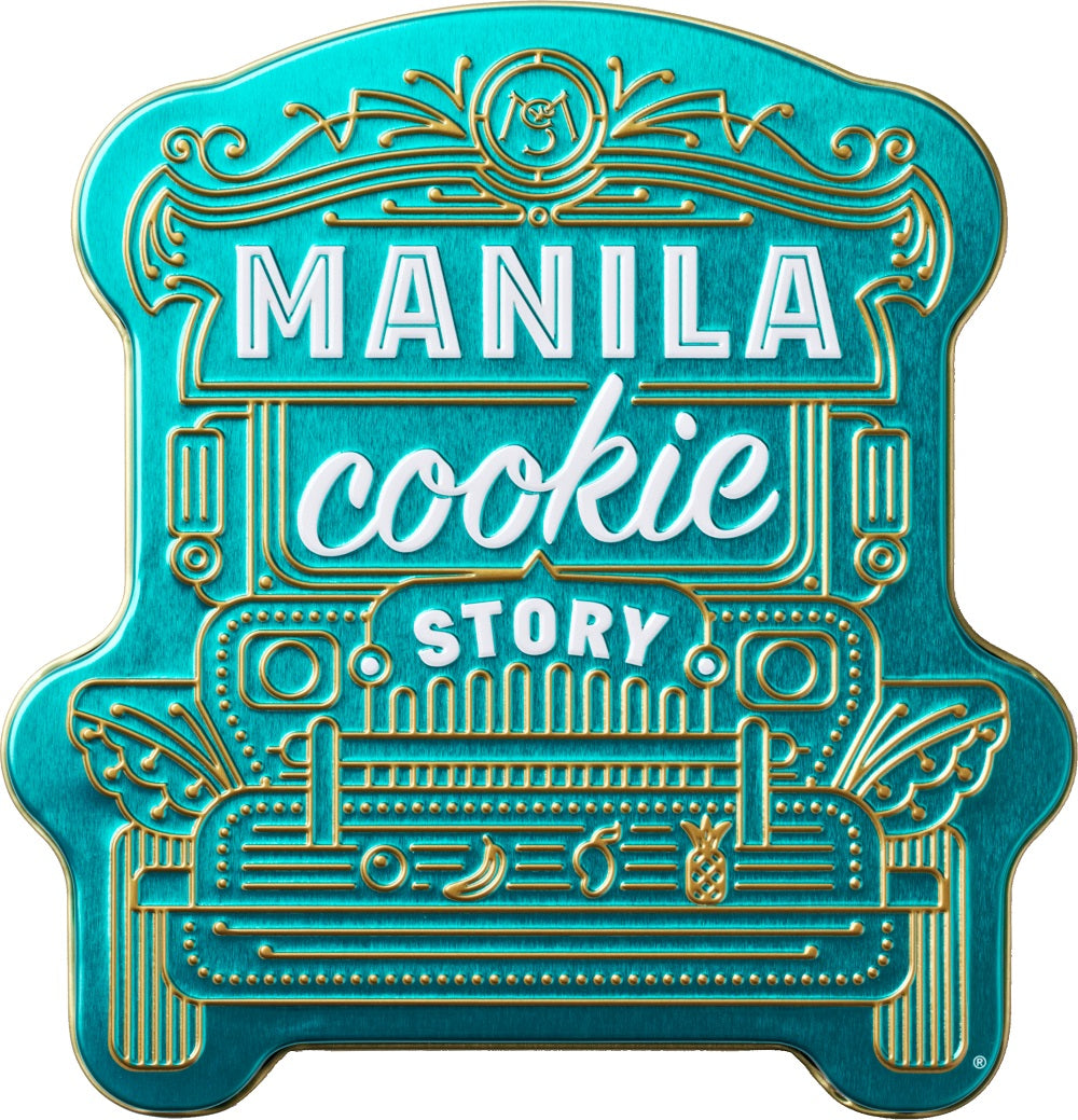 Manila Cookie Story Medium Jeepney Cookie Gift Tin