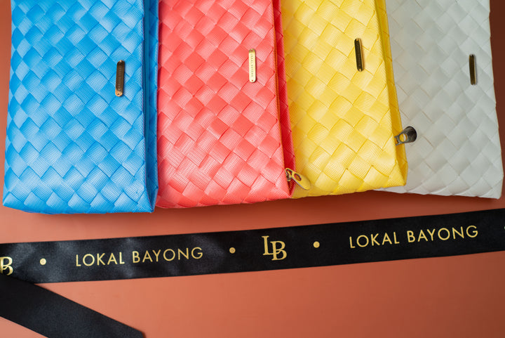 Lokal Bayong Carmencita Hand-Woven Clutch Bag