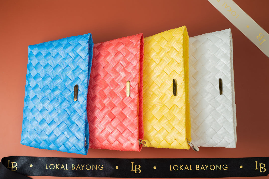 Lokal Bayong Carmencita Hand-Woven Clutch Bag