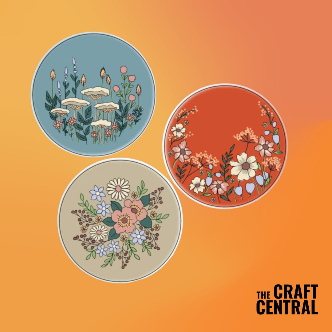 The Craft Central Embroidery Kits