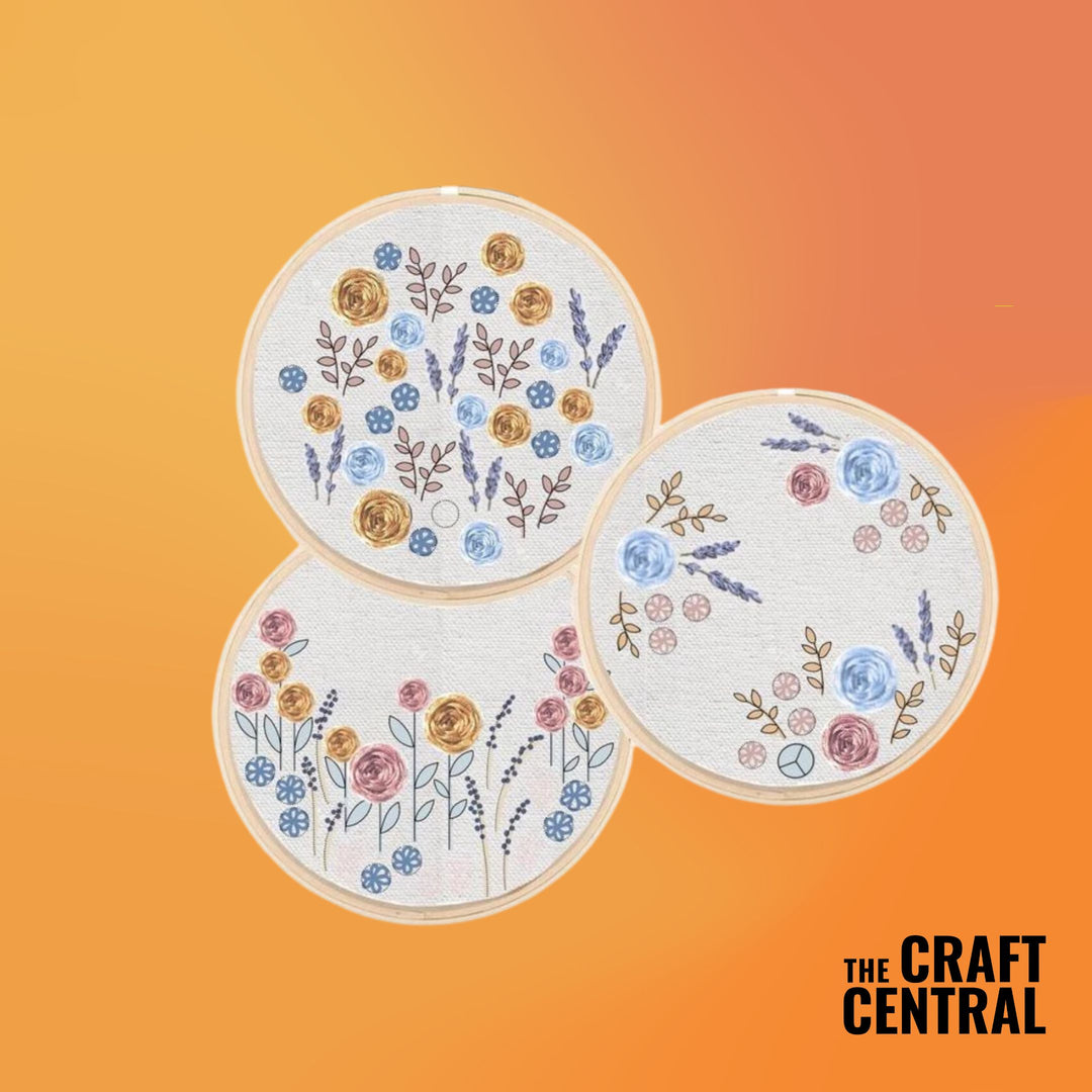 The Craft Central Embroidery Kits