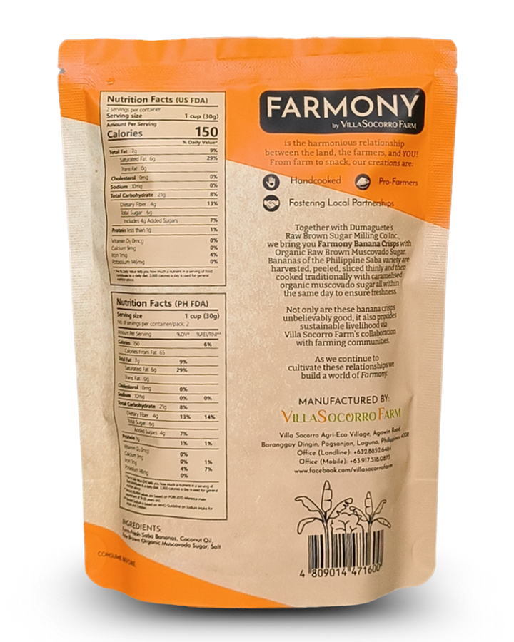 Farmony Banana Crisps