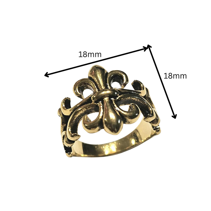Blessings for Keeps Fleur de Lis Ring