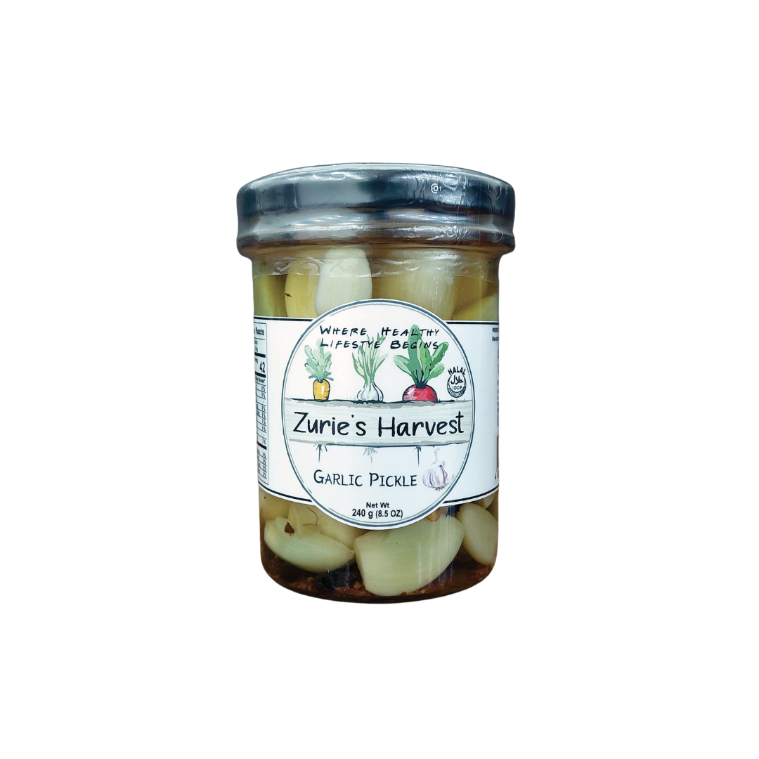 Zurie's Harvest Pickled Garlic