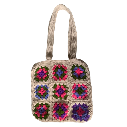 Hirayarn Crocheted Tote Bag