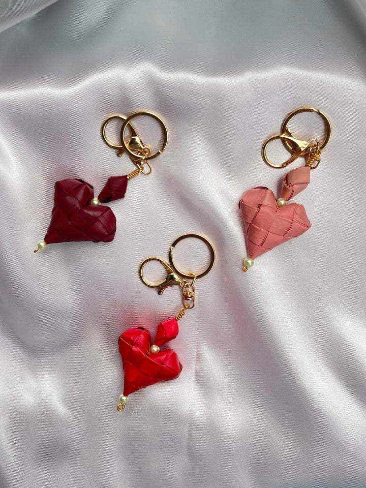 Punique Heart Bag Charm