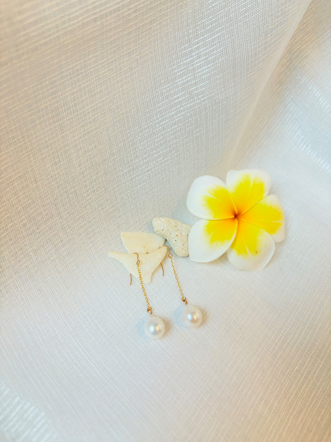 Plumeria Accessories Miyuki Dangling Earring