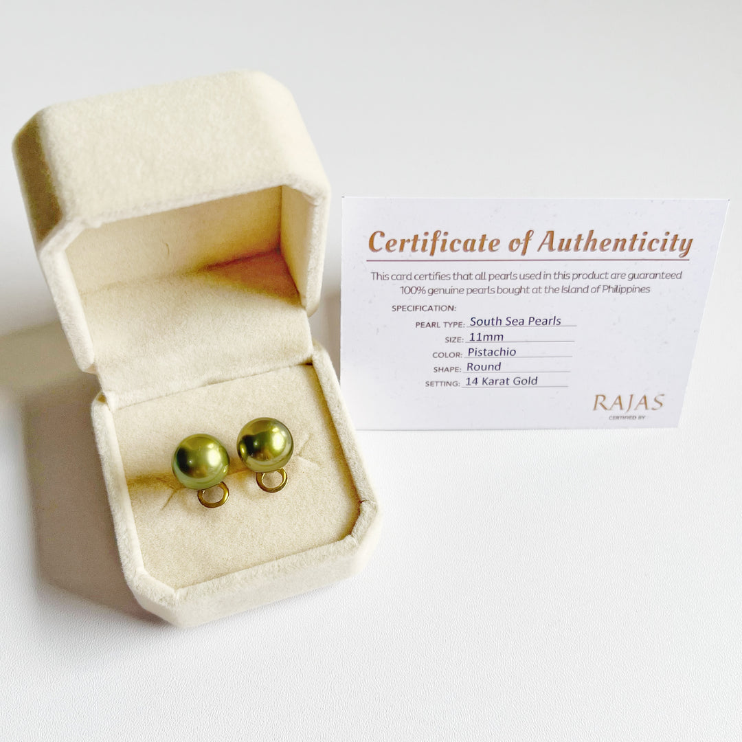 Rajas South Sea Pearl Earrings