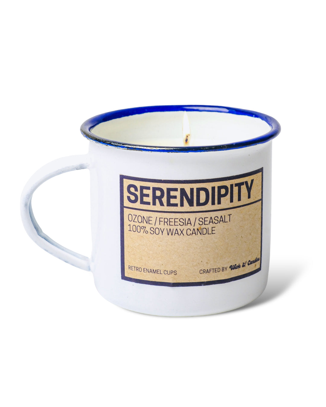 Wick It! Candles Serendipity (Ozone/Freesia/Seasalt) Scented Candle