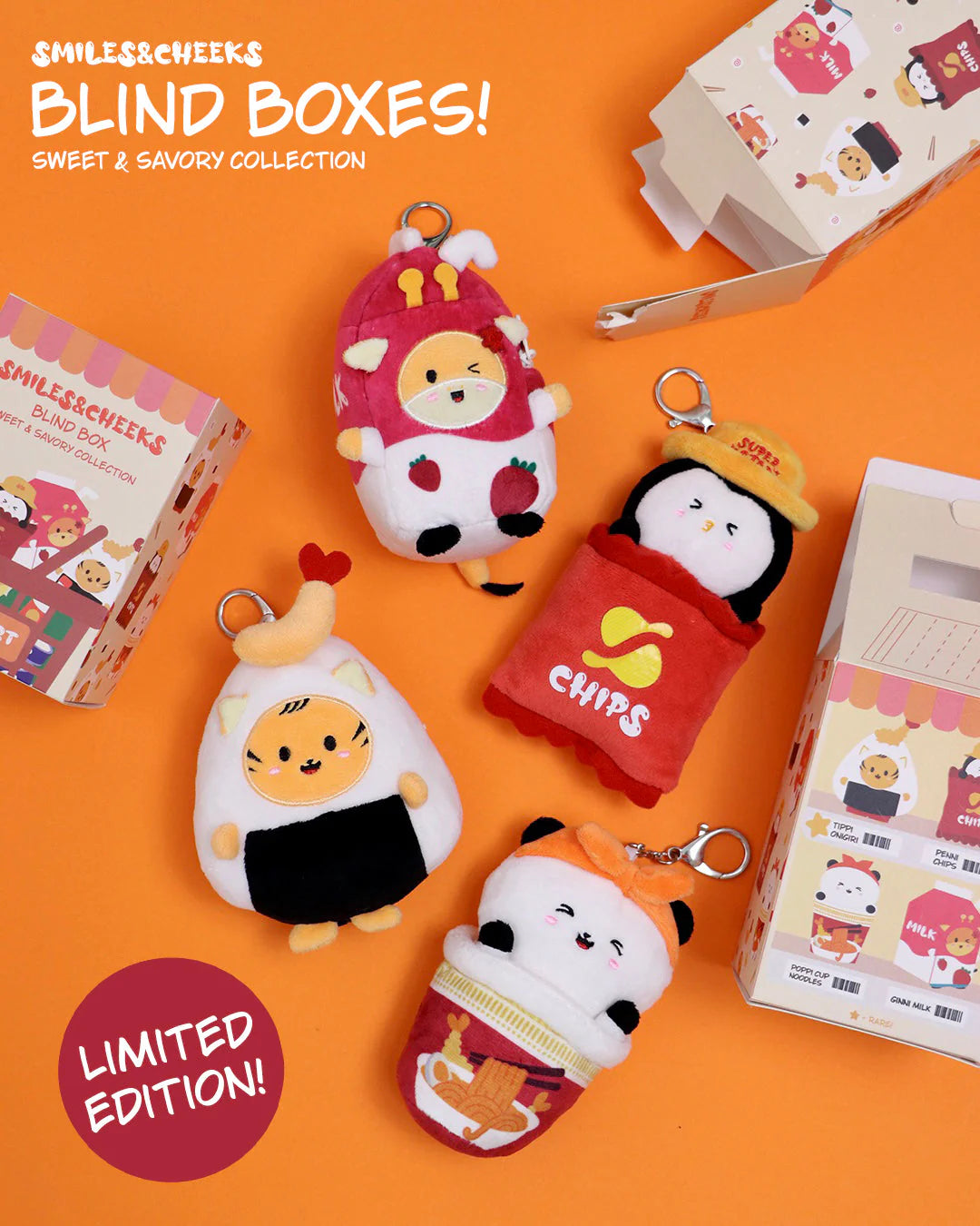 Smiles&Cheeks Blind Box (Tippi, Penni, Ginni or Poppi)