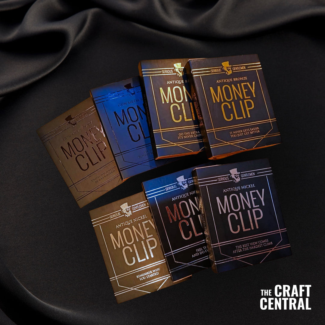 The Craft Central Serious Gentleman Money Clip