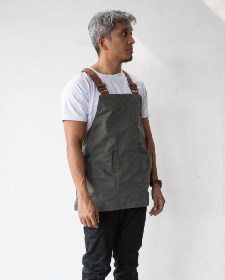 Gouache Levi Apron Vest