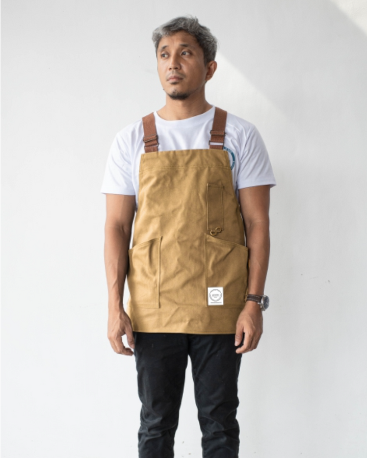 Gouache Levi Apron Vest